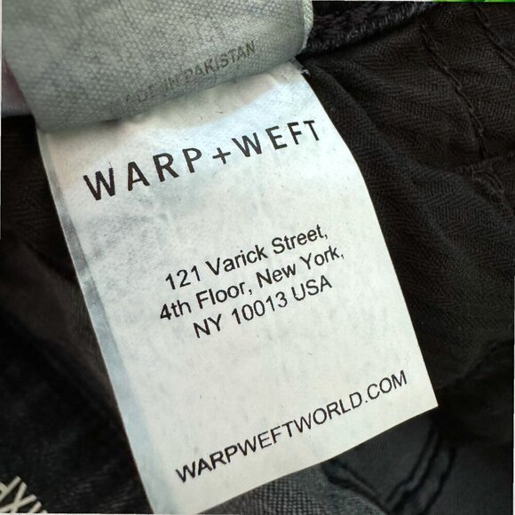 WARP + WEFT Milan MXP High Rise Skinny Stretch Brush Denim Jeans Women's 2 / 26 - Picture 8 of 9